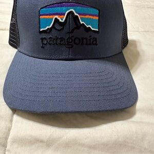 Patagonia Navy Mesh Cap